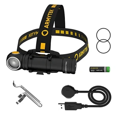 Afbeelding van ArmyTek Wizard C2 Pro Max Magnet White Handlamp werkt op een accu LED Met magneethouder 3720 lm 1440 h 79 g