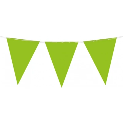 Afbeelding van Vlaggenlijn Slinger Lime Groen 10 meter