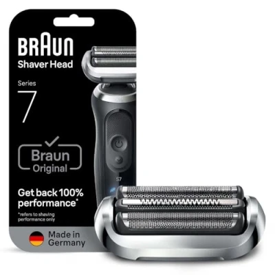 Afbeelding van Braun Tête de rechange originale pour rasoir électrique série 7, récupérez 100% performance, compatible avec les rasoirs 70, 71, 72 générations, 74S