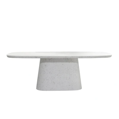 Afbeelding van Light &amp; Living Eettafel HAMURA 220x105x76cm Wit