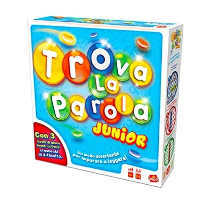 Afbeelding van Trova La Parola Junior (Gioco Da Tavolo) Woordzoeker Italiaanse uitvoering