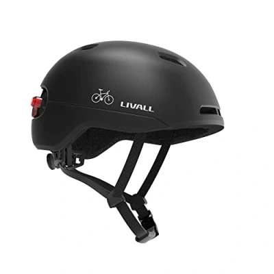 Afbeelding van Livall Helm Smart C21 Zwart M (speed pedelec / snorscooter)