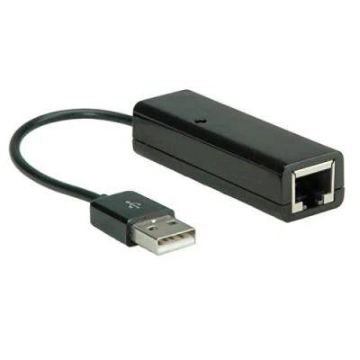 Afbeelding van Value USB 2.0 Converter [1x A stekker 1x RJ45 bus]