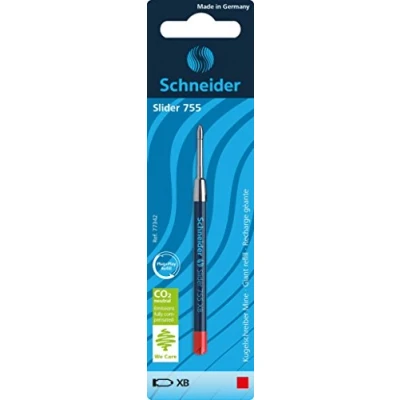 Afbeelding van Schneider balpenvulling Slider 755 XB rood S 77342