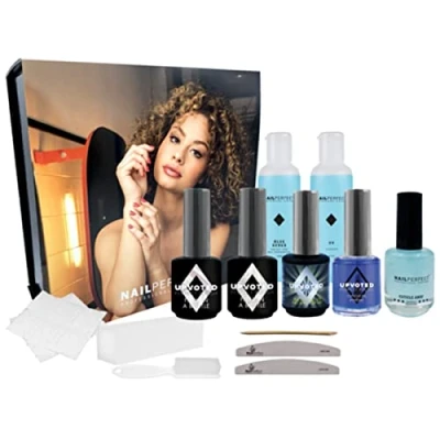 Afbeelding van NailPerfect UPVOTED Fiber in a Bottle get Started Kit Haibu by Kapperskorting.com
