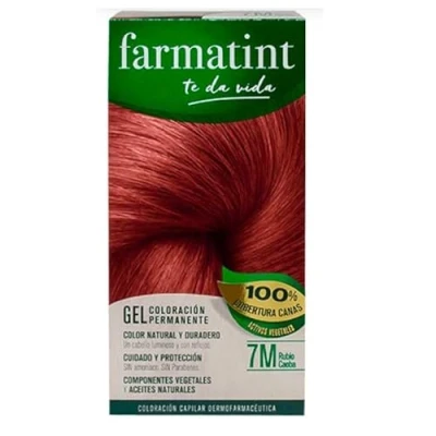 Afbeelding van Permanent Dye Farmatint 7m Rubio Caoba Gel