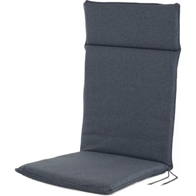 Afbeelding van Madison Tuinstoelkussen hoge rug 50x120 cm universeel outdoor Manchester denim grey