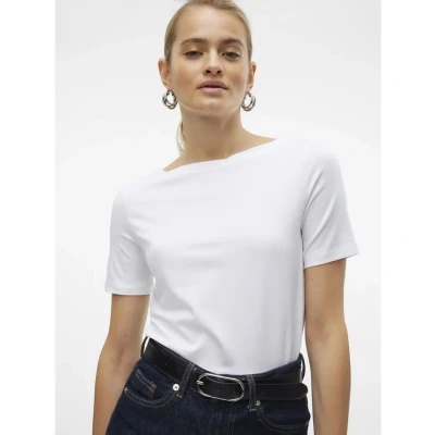 Afbeelding van VERO MODA Tshirt Panda Wit L