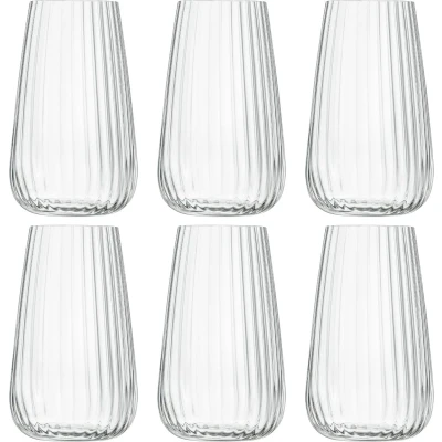 Afbeelding van Luigi Bormioli Speakeasy Swing Waterglas Cocktailglas Longdrinkglas 57 cl 6 stuks