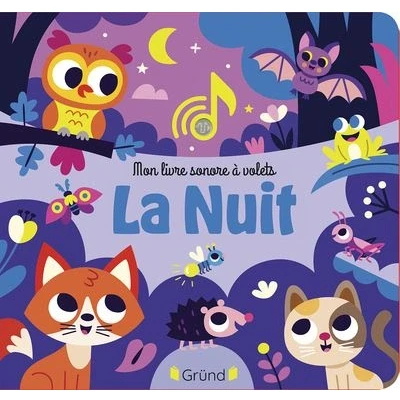 Image de Mon livre sonore à volets La nuit