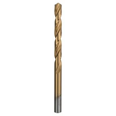 Afbeelding van Bosch Accessories 2608596731 HSS Metaal spiraalboor 8 mm Gezamenlijke lengte 117 TiN DIN 338 Cilinderschacht 1 stuk(s)