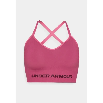 Afbeelding van Under Armour Vanish Seamless LOW Sportbh met light support, Dames, Maat: XS, Fuchsia dusk/dark maroon