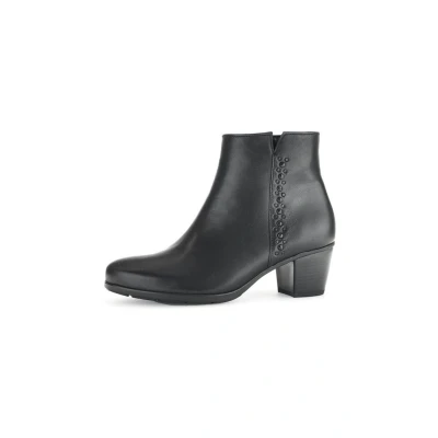 Afbeelding van Gabor Sportliche Cowboy/Bikerlaarsjes, Dames, Maat: 37, Schwarz Leer