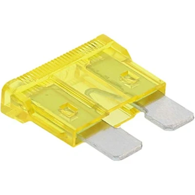 Afbeelding van CARTREND 10476 platte zekeringen, geel, 20 A, 5 stuks