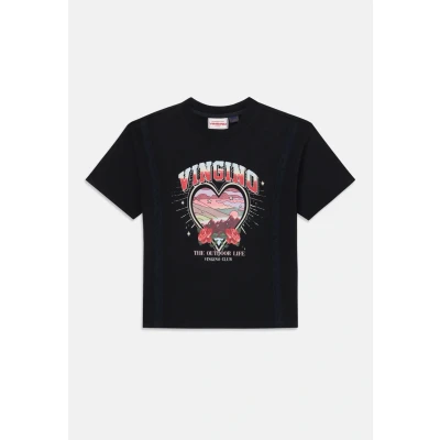Afbeelding van Vingino Hemma T Shirt Washed black Maat 128