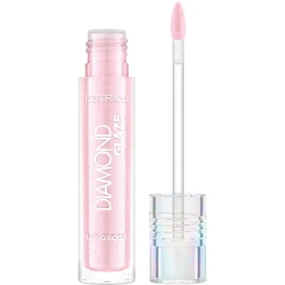 Afbeelding van Catrice Diamond Glaze Lipgloss nr. 020 roze direct resultaat glanzend, holografisch, glinsterend, veganistisch, zonder parabenen, microplasticdeeltjes, nanodeeltjes, 3 ml