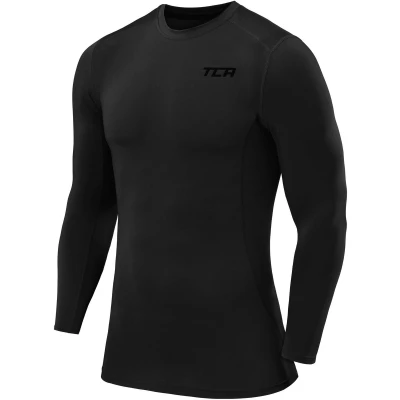 Afbeelding van Pro Performance Compressietop met Lange Mouwen voor Heren Zwart