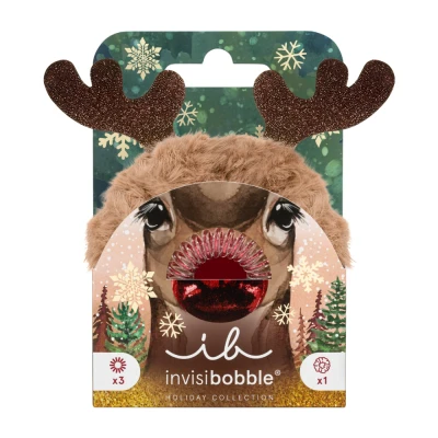 Afbeelding van Invisibobble Red Nose Reindeer