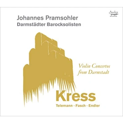 Afbeelding van Darmstädter Barocksolisten, Johannes Pramsohler Violin Concertos From Darmstädt (CD)