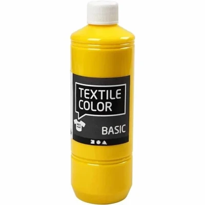 Afbeelding van Textielverf Primair Geel, 500ml