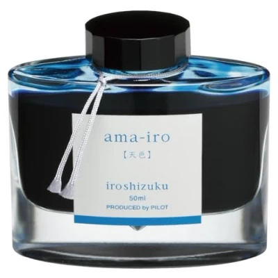 Afbeelding van Pilot Iroshizuku Inktpot 50 ml Ama Iro (Sky Blauw)