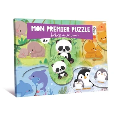 Afbeelding van BEBES ANIMAUX MON PREMIER PUZZLE