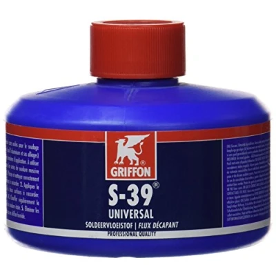 Image de GRIFFON S 39 Universal liquide de soudure (bouteille avec pinceau 320 ml) 1230010