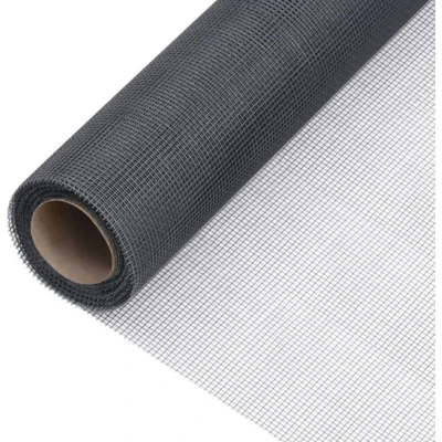 Afbeelding van Gaas 100x500 cm glasvezel grijs
