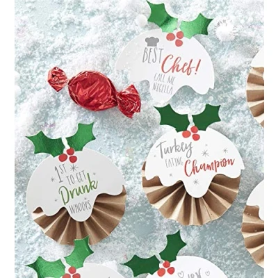 Afbeelding van Ginger Ray Novelty Christmas Kerstbadges DIY