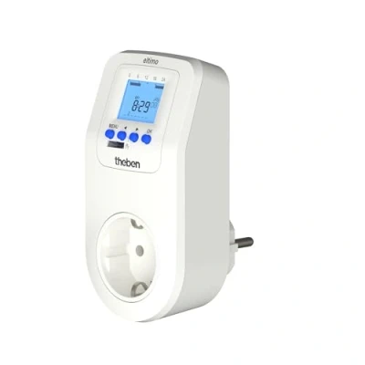 Afbeelding van Theben 0200170 Eltimo 020 Astro top3, digitaal stopcontact met weekprogramma en astronomische functie, timer, optionele app programmering via bluetooth,