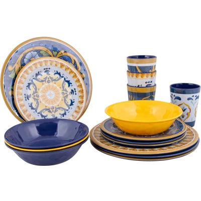 Afbeelding van Bo Camp Servies Sicilian 16 Stuks