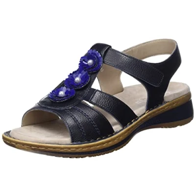 Afbeelding van ARA Hawaii damessandalen, Blauw