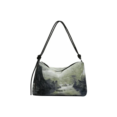 Afbeelding van Desigual Sac à bandoulière Lacroix pour femme, noir/blanc, taille unique, unique