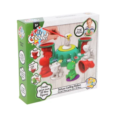 Afbeelding van Gips Gieten &amp; Schilderen Station Dino&#039;s