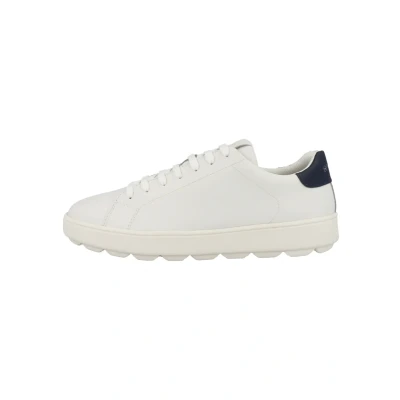 Afbeelding van Geox D Spherica ECUB Sneakers laag, Dames, Maat: 36, White navy Leer en imitatieleer