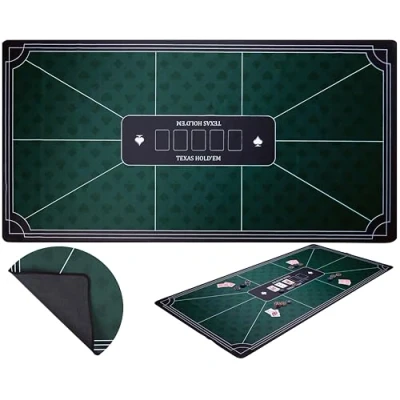 Afbeelding van Pokerkleed groen (177x89cm) Engelhart Games