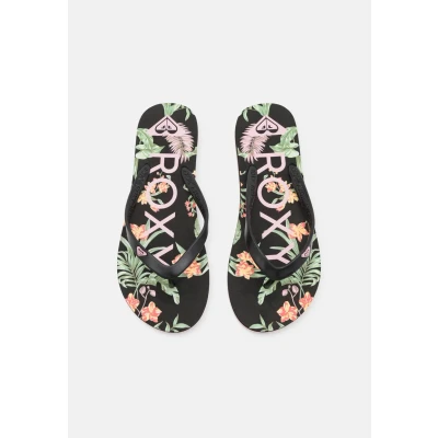 Afbeelding van Roxy Tahiti VII Teensandalen, Dames, Maat: 36, Black Kunststof