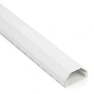 Afbeelding van Kabelgoot muur Goobay 110 x 3.3 cm (Aluminium, Wit)