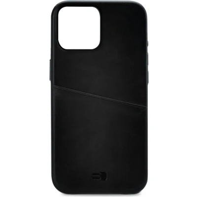 Afbeelding van Senza Pure Leather Cover with Card Slot Apple iPhone 14 Pro Max Deep Black