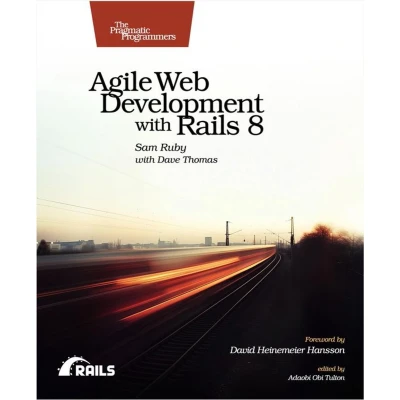 Afbeelding van Agile Web Development with Rails 8