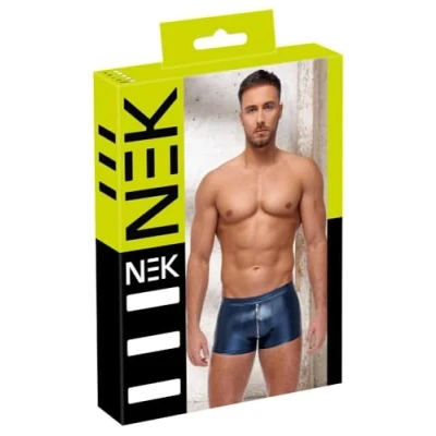 Afbeelding van Metallic Wetlook Mannen Shorts Mat