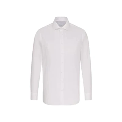 Afbeelding van Seidensticker Shaped FIT Zakelijk overhemd, Heren, Maat: 37, White