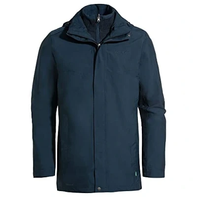 Afbeelding van Vaude Idris 3In1 III Heren Hardshell Jas Dark Sea L