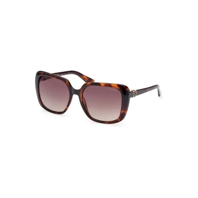 Afbeelding van Guess Zonnebril, Dames, Maat: 58, Dark havana