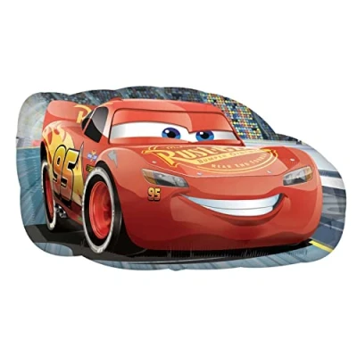 Image de Supershape Feuille Ballon Cars 76 cm
