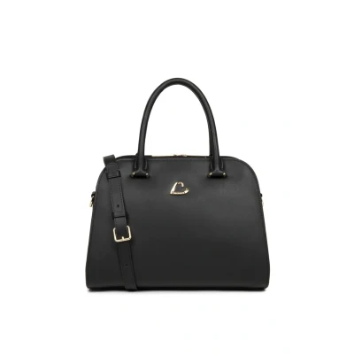 Afbeelding van Handtas Lancaster Paris City Philos Zwart Leer