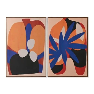 Afbeelding van Schilderij Home ESPRIT Stads 80 x 4,5 120 cm (2 Stuks)