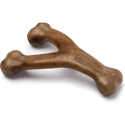 Afbeelding van BENEBONE Wishbone Kauwspeelgoed Nylon Baconsmaak M 19 x 11 cm Geschikt voor middelgrote honden tot ca. 30 kg