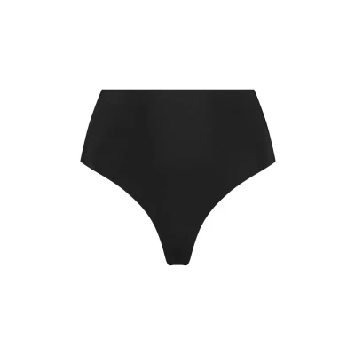 Afbeelding van Bye Bra Onzichtbare String Met Halfhoge Taille, Lichtregeling, Comfortabel, Shapewear Voor Dames, Zachte Stof, Lichtgewicht Shapewear, Zwart, M