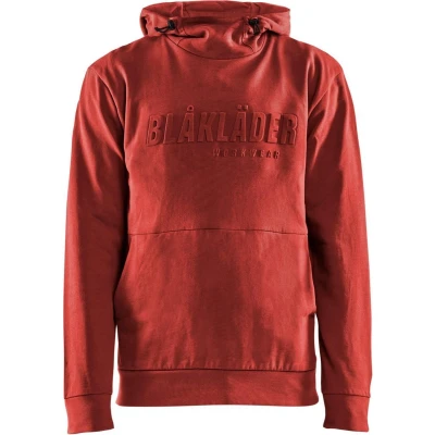 Afbeelding van Blaklader Hoodie 3D 3530 1158 Gebrand rood